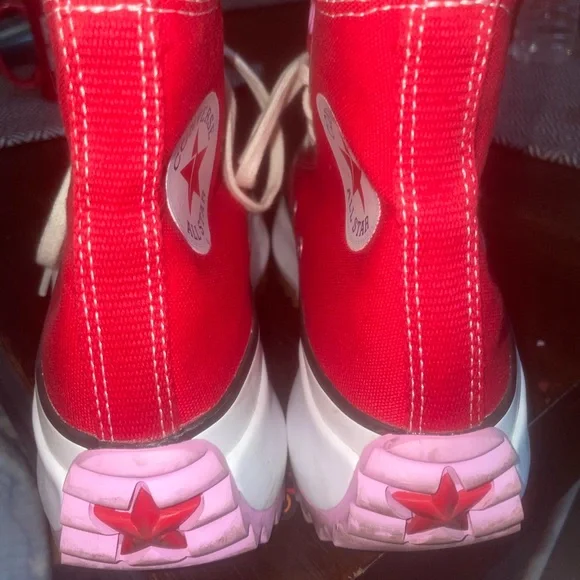 Converse Run Star Hike sneakers womens size 7.5 - Picture 2 of 6